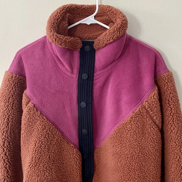 Free People Movement Fall To Rise Fleece Quarter Snap NWOT - Picture 5 of 7